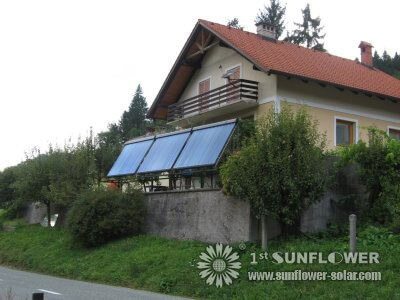 Solar Collectors for home Solarkollektoren für zu Hause