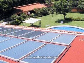 Solar-Pool-Heizsystem