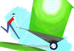 Solaranlage f&uuml;r die Warmwasserbereitung