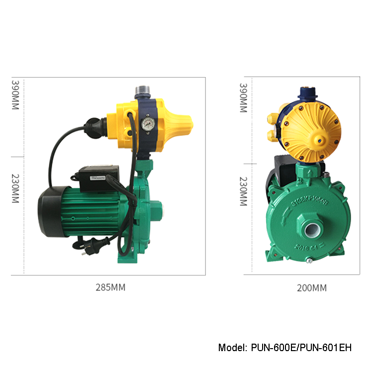 Druckerhöhungspumpe PUN-200E / PUN-600E für das Warmwasserversorgungssystem