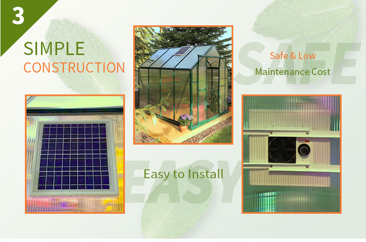 8W15W Solardachventilator f&uuml;r Greenhouse Auto Vent-p3.1
