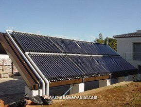 Split Solar Warmwasser