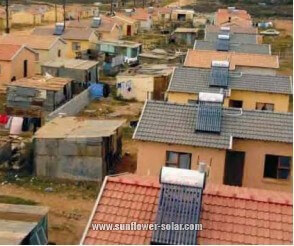 Inl&auml;ndischer Solarwarmwasserbereiter