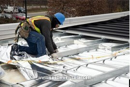 Solarwarmwasserbereiter f&uuml;r den Heimgebrauch