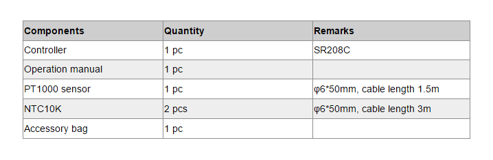 SR208C Solarregler f&uuml;r geteilten druckbeaufschlagten Solarwarmwasserbereiter-p1.4