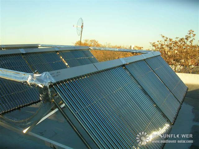 Installation und Unterst&uuml;tzung von Solarkollektoren