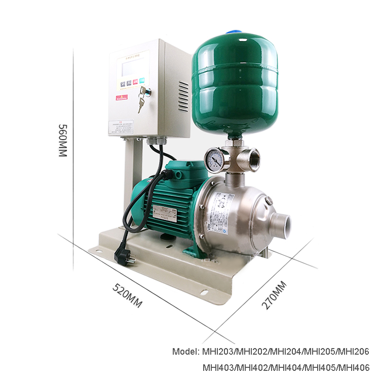 MHI Inverter Booster Pump für Warmwasserversorgungssystem