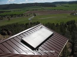 Solare Wasserheizung