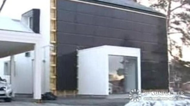 Inl&auml;ndisches Sonnenkollektor