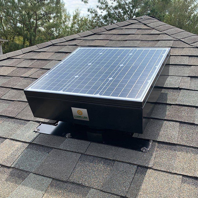Is solar or electric attic fan better?