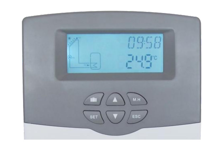 SR258-Solarregler f&uuml;r Split-Solar-Durchlauferhitzer-p1.1