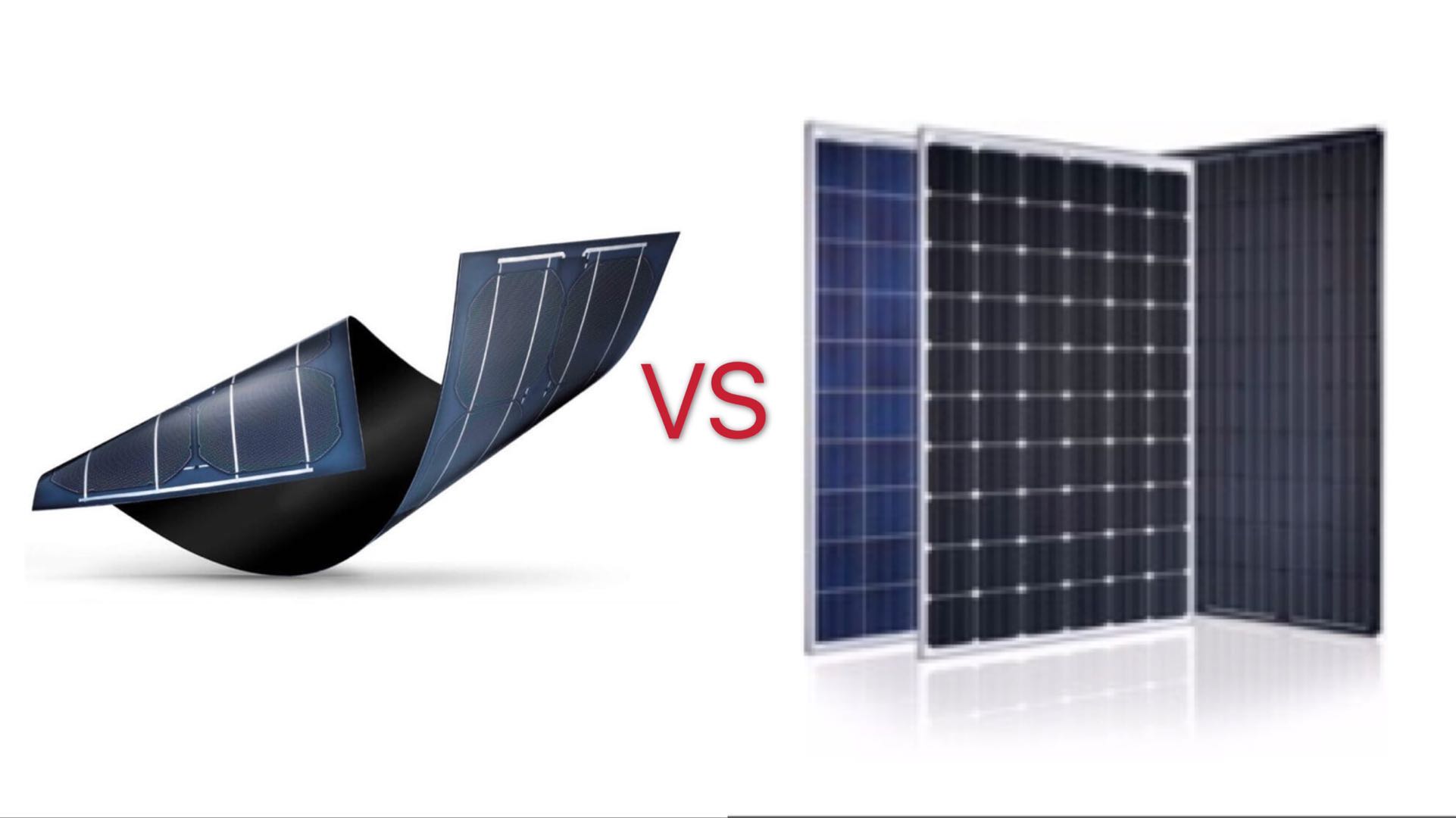 Dünnschichtsolarpanel VS Solarmodul aus kristallinem Silizium