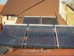 Solarwarmwasserbereiter in den USA