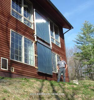 Inl&auml;ndischer Solarwarmwasserbereiter