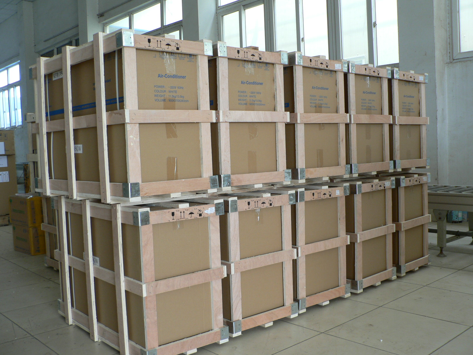 An der Wand montierte thermische Hybrid-Solarklimaanlage-p5-1