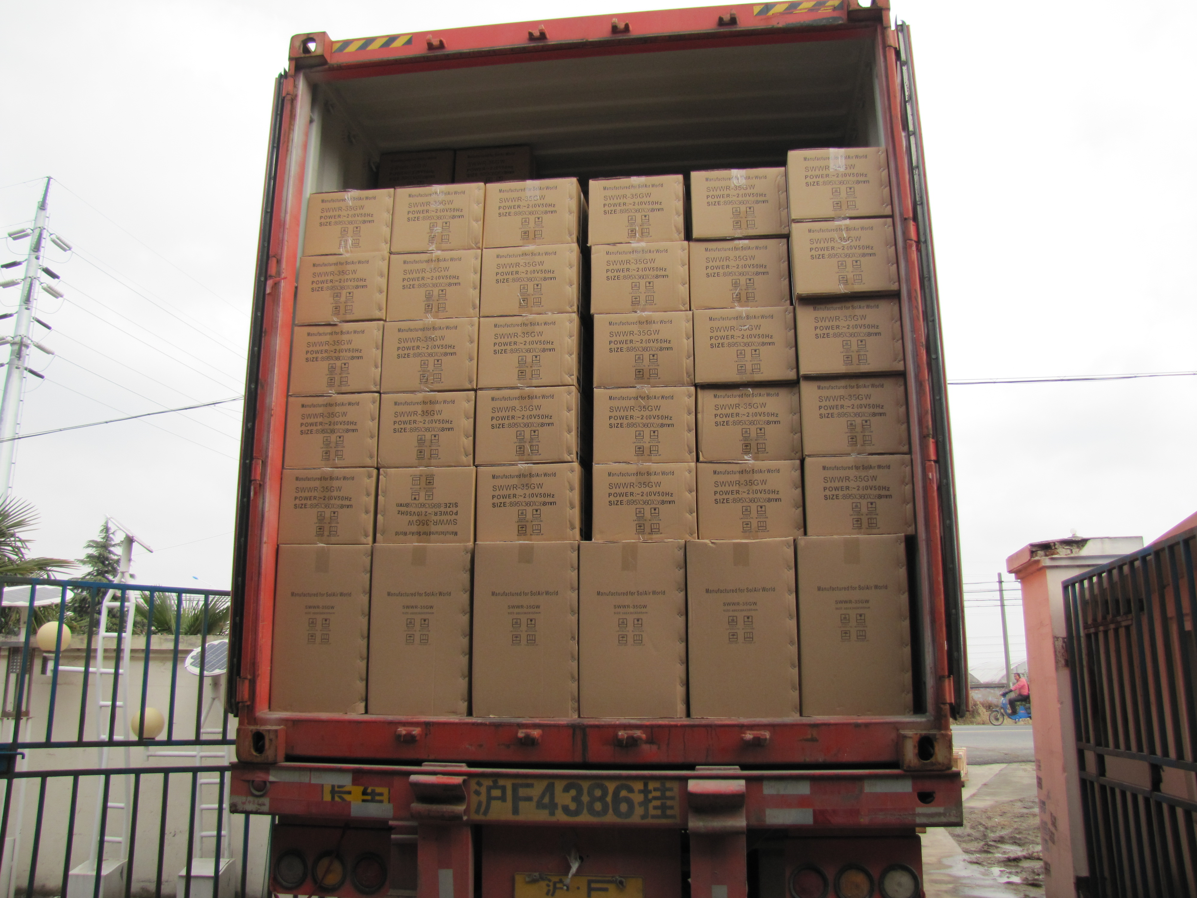 An der Wand montierte thermische Hybrid-Solarklimaanlage-p5-2