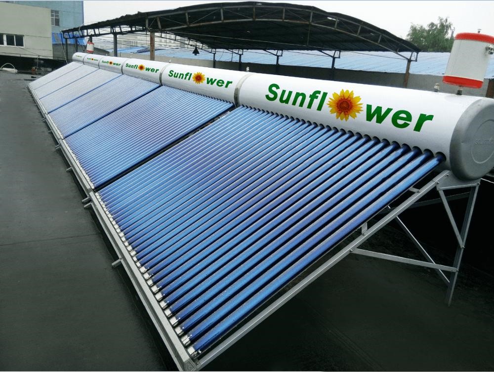 Anwendung von Solarwarmwasserbereitern in Wohngeb&auml;uden-1